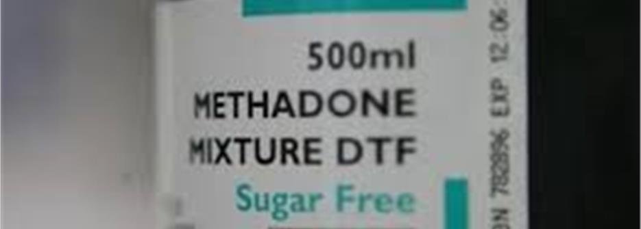 Significant for ordering Methadone